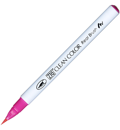 RB-6000AT/025 - Kuretake / ZIG - (025)Pink - Clean Color Real Brush