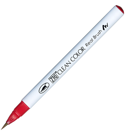 RB-6000AT/029 - Kuretake / ZIG - (029)Gernium Red - Real Brush couleurs individuelles