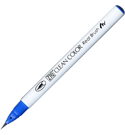 RB-6000AT/032 - Kuretake / ZIG - (032)Persian Blue - Real Brush couleurs individuelles
