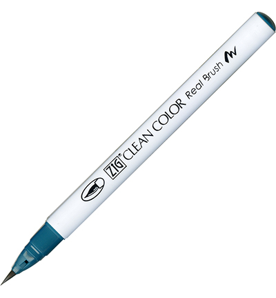 RB-6000AT/033 - Kuretake / ZIG - (033)Persian Green - Real Brush couleurs individuelles