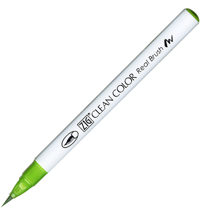 RB-6000AT/041 - Kuretake / ZIG - (041)Light Green - Clean Color Real Brush
