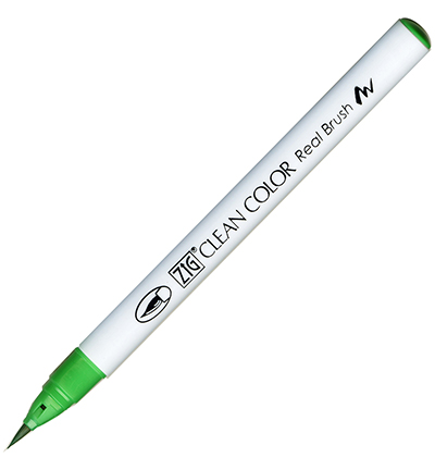 RB-6000AT/048 - Kuretake / ZIG - (048)Emerald Green - Real Brush couleurs individuelles
