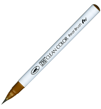 RB-6000AT/066 - Kuretake / ZIG - (066)Dark Oatmeal - Real Brush couleurs individuelles