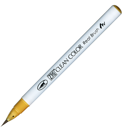 RB-6000AT/067 - Kuretake / ZIG - (067)Mustard - Real Brush couleurs individuelles