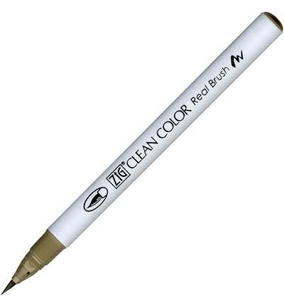RB-6000AT/096 - Kuretake / ZIG - (096)Mid Grey - Real Brush couleurs individuelles