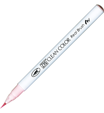 RB-6000AT/200 - Kuretake / ZIG - (200)Sugared Almond Pink - Real Brush couleurs individuelles