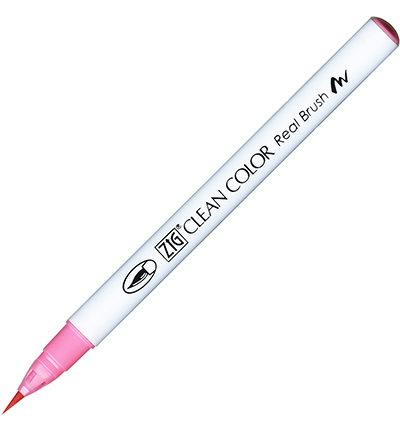 RB-6000AT/202 - Kuretake / ZIG - (202)Peach Pink - Real Brush couleurs individuelles