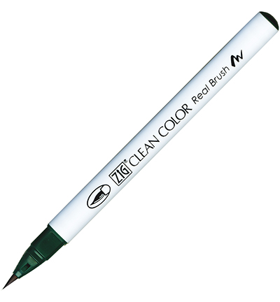 RB-6000AT/400 - Kuretake / ZIG - (400)Marine Green - Real Brush couleurs individuelles