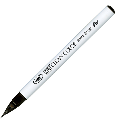 RB-6000AT/902 - Kuretake / ZIG - (902)Naturel Gray - Real Brush couleurs individuelles