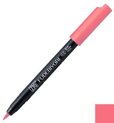 CBK-55N/021 - Kuretake / ZIG - (021)Light Carmine - Brush pens Fudebiyori CBK-55N/021 - Kuretake / ZIG - (021)Light Carmine - Brush pens Fudebiyori