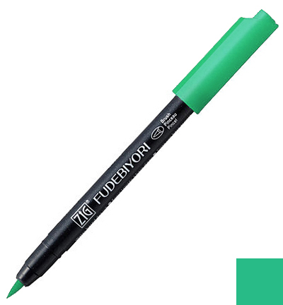 CBK-55N/048 - Kuretake / ZIG - (048)Emerald Green - Fudebiyori