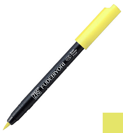 CBK-55N/051 - Kuretake / ZIG - (051)Lemon Yellow - Fudebiyori