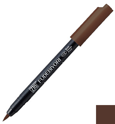 CBK-55N/062 - Kuretake / ZIG - (062)Dark Brown - Fudebiyori