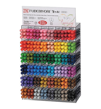 CBK-55N/DP288 - Kuretake / ZIG - Fudebiyori Display 288pcs - Displays lettering & brush pens CBK-55N/DP288 - Kuretake / ZIG - Fudebiyori Display 288pcs - Displays lettering & brush pens
