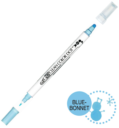 TC-6100/036 - Kuretake / ZIG - (036)Blue Bonnet - Clean Color Dot