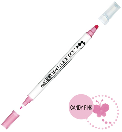 TC-6100/206 - Kuretake / ZIG - (206)Candy Pink - Clean Color Dot