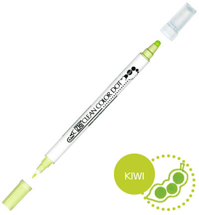 TC-6100/402 - Kuretake / ZIG - (402)Kiwi - Clean Color Dot