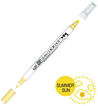 TC-6100/503 - Kuretake / ZIG - (503)Summer Sun - Clean Color Dot