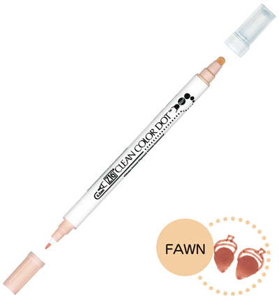 TC-6100/064 - Kuretake / ZIG - (064)Fawn - Clean Color Dot