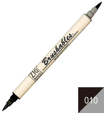 MS-7700/010 - Kuretake / ZIG - 010 Pure Black - Brushables couleurs individuelles MS-7700/010 - Kuretake / ZIG - 010 Pure Black - Brushables couleurs individuelles