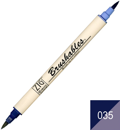MS-7700/035 - Kuretake / ZIG - 035 Navy - Brushables couleurs individuelles MS-7700/035 - Kuretake / ZIG - 035 Navy - Brushables couleurs individuelles
