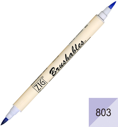 MS-7700/803 - Kuretake / ZIG - 803 English Lavender - Brushables couleurs individuelles MS-7700/803 - Kuretake / ZIG - 803 English Lavender - Brushables couleurs individuelles