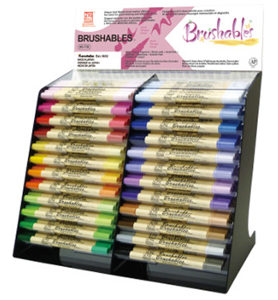 MS-7700/DP12 - Kuretake / ZIG - Zig Brushables Display set 144pcs. - Brushables sets