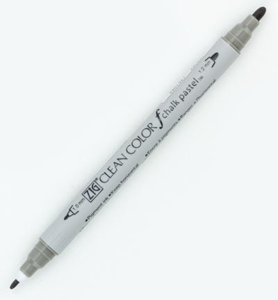TCS-6500/012 - Kuretake / ZIG - Chalk Pastel - Gray - 