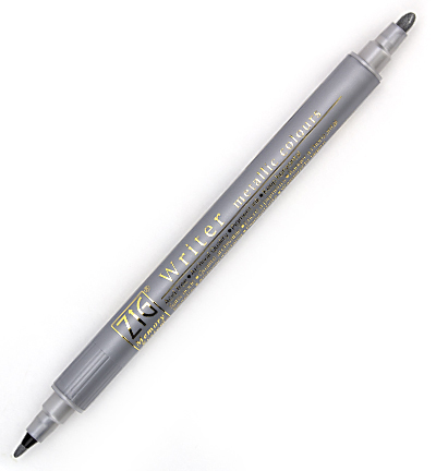 MS-8000/102 - Kuretake / ZIG - Metallic - Silver - Writer Metallic Color MS-8000/102 - Kuretake / ZIG - Metallic - Silver - Writer Metallic Color