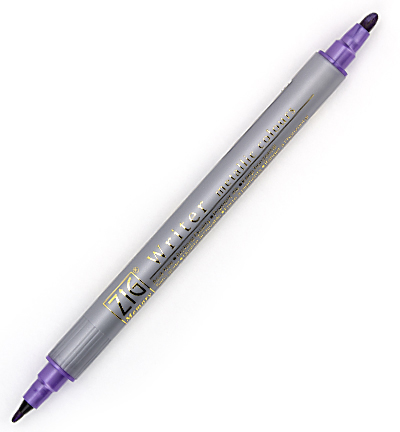 MS-8000/124 - Kuretake / ZIG - Metallic – Violet - Writer Metallic Color MS-8000/124 - Kuretake / ZIG - Metallic – Violet - Writer Metallic Color