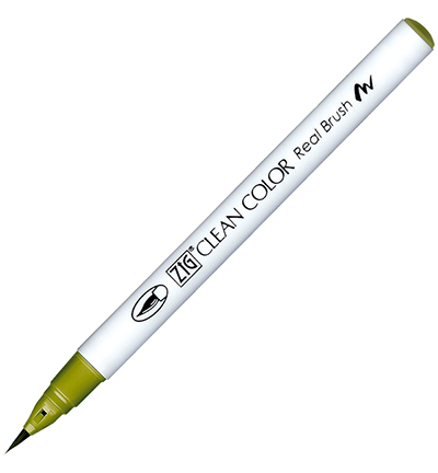 RB-6000AT/401 - Kuretake / ZIG - (401)Evergreen - Real Brush couleurs individuelles RB-6000AT/401 - Kuretake / ZIG - (401)Evergreen - Real Brush couleurs individuelles