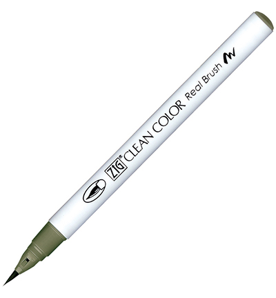 RB-6000AT/403 - Kuretake / ZIG - (403)Green Gray - Real Brush couleurs individuelles