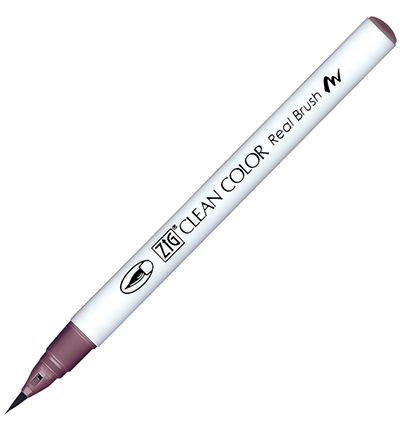 RB-6000AT/808 - Kuretake / ZIG - (808)Plum Gray - Real Brush couleurs individuelles