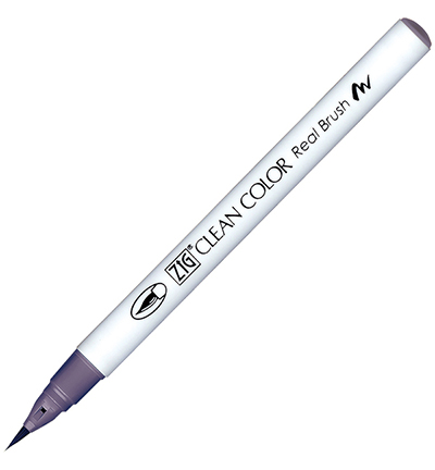 RB-6000AT/809 - Kuretake / ZIG - (809)Purplish Gray - Real Brush couleurs individuelles RB-6000AT/809 - Kuretake / ZIG - (809)Purplish Gray - Real Brush couleurs individuelles