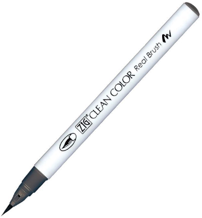 RB-6000AT/906 - Kuretake / ZIG - (906)Cool Gray 6 - Real Brush couleurs individuelles RB-6000AT/906 - Kuretake / ZIG - (906)Cool Gray 6 - Real Brush couleurs individuelles