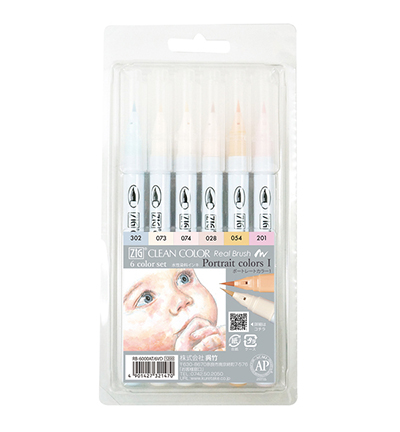 RB-6000AT/6VD - Kuretake / ZIG - Portrait Colors I - 