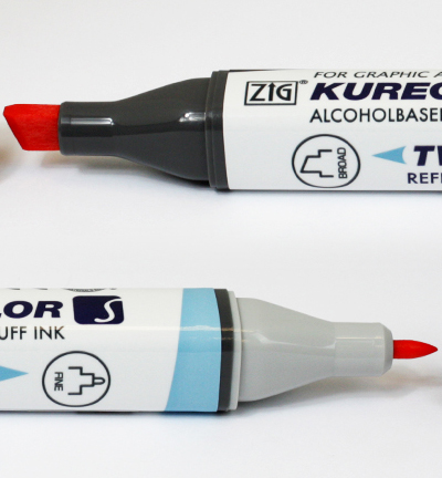 KC-3000/218 - Kuretake / ZIG - Red - Alcohol Marker Twin S