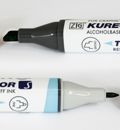 KC-3000/508 - Kuretake / ZIG - Green - Alcohol Marker Twin S