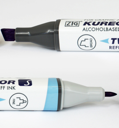 KC-3000/609 - Kuretake / ZIG - Deep Violet - Kurecolor Twin S couleurs