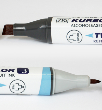 KC-3000/705 - Kuretake / ZIG - Brown - Kurecolor Twin S couleurs