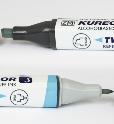 KC-3000/801 - Kuretake / ZIG - Light Gray - Kurecolor Twin S gris