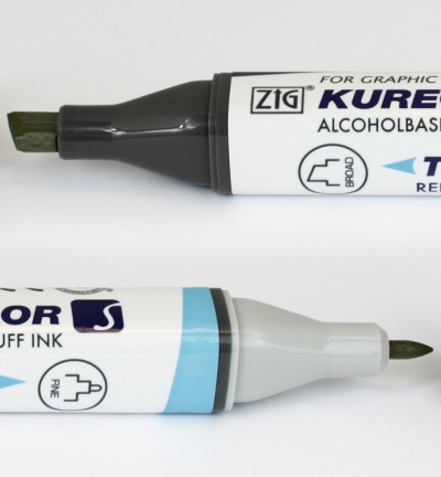 KC-3000/843 - Kuretake / ZIG - Brick Beige - Kurecolor Twin S gris