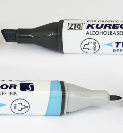 KC-3000/C03 - Kuretake / ZIG - Cool Gray 3 - Kurecolor Twin S gris