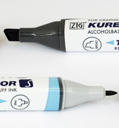 KC-3000/C09 - Kuretake / ZIG - Cool Gray 9 - Kurecolor Twin S gris