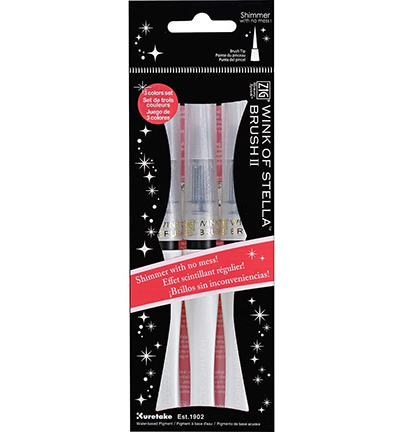 MS-56/3VCL - Kuretake / ZIG - Gl. Clear - Wink of Stella Brush sets MS-56/3VCL - Kuretake / ZIG - Gl. Clear - Wink of Stella Brush sets