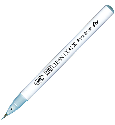 RB-6000AT/307 - Kuretake / ZIG - (307)Aqua Blue - Real Brush couleurs individuelles