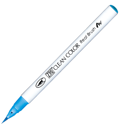 RB-6000AT/309 - Kuretake / ZIG - (309)Sky Blue - Real Brush couleurs individuelles