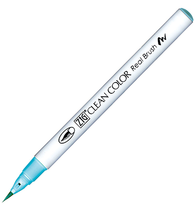 RB-6000AT/313 - Kuretake / ZIG - (313)Baby Blue - Real Brush couleurs individuelles