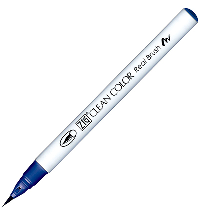 RB-6000AT/315 - Kuretake / ZIG - (315)Ultramarine Blue - Real Brush couleurs individuelles
