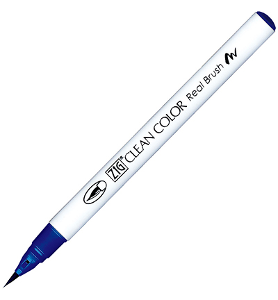 RB-6000AT/319 - Kuretake / ZIG - (319)Prussian Blue - Real Brush couleurs individuelles